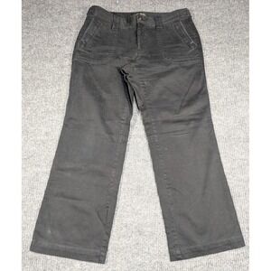 Eddie Bauer Pants Womens Size 12 Black Wide Leg Bootcut Flare Hiking‎ Outdoors